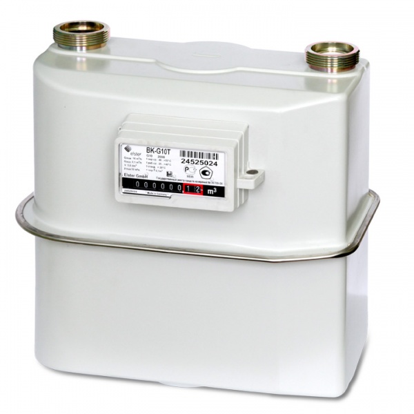 Монтаж диафрагменных счетчиков газа ВК-GT в Архангельске